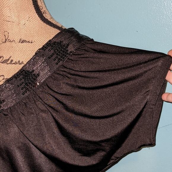 Black date night blouse Office - Picture 3 of 7